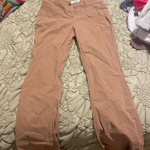 Stylish Women's Boot Cut Pants in Brown